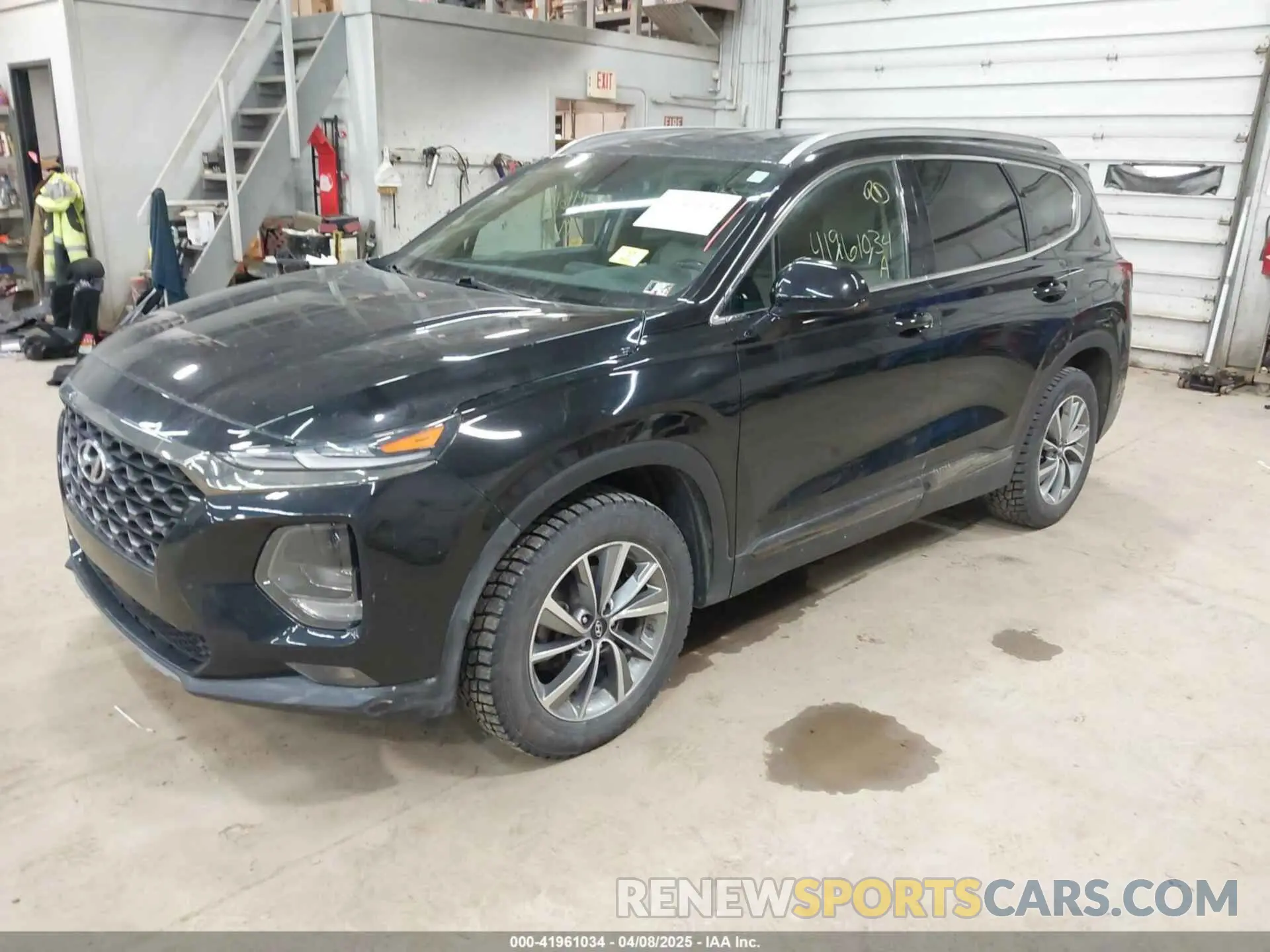 2 Фотография поврежденного автомобиля 5NMS3CAD7KH032269 HYUNDAI SANTA FE 2019