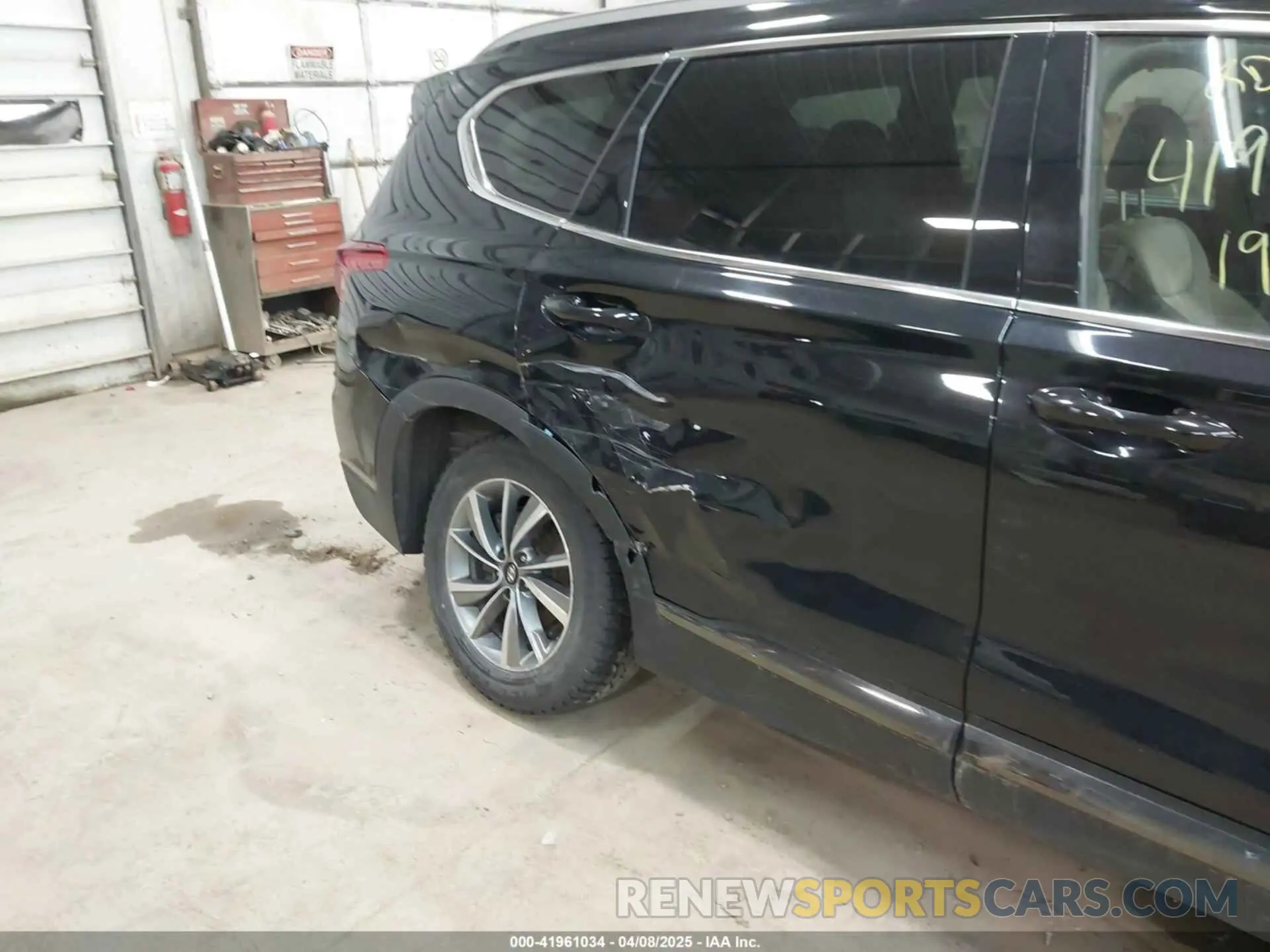 6 Фотография поврежденного автомобиля 5NMS3CAD7KH032269 HYUNDAI SANTA FE 2019
