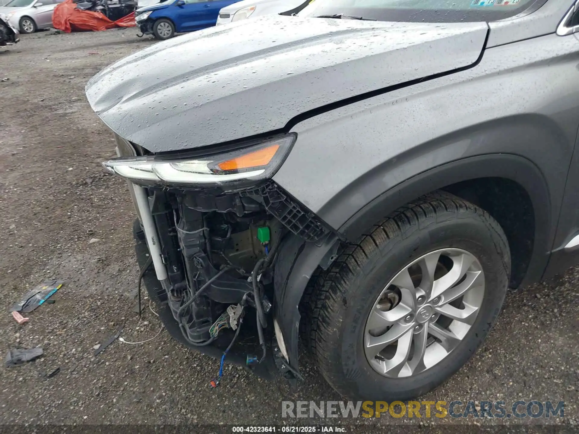 22 Фотография поврежденного автомобиля 5NMS3CAD7KH035429 HYUNDAI SANTA FE 2019