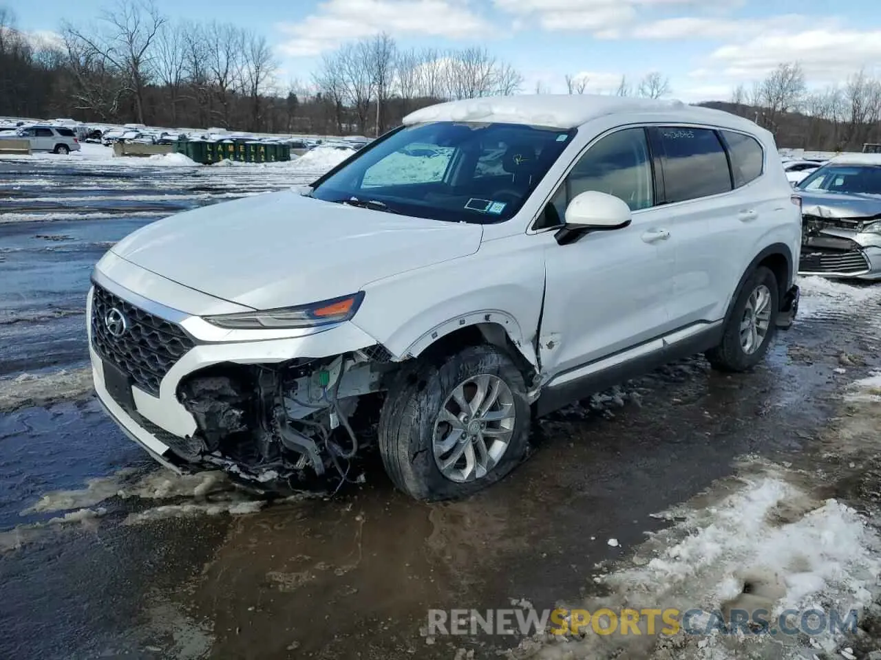 1 Фотография поврежденного автомобиля 5NMS3CAD7KH082007 HYUNDAI SANTA FE 2019