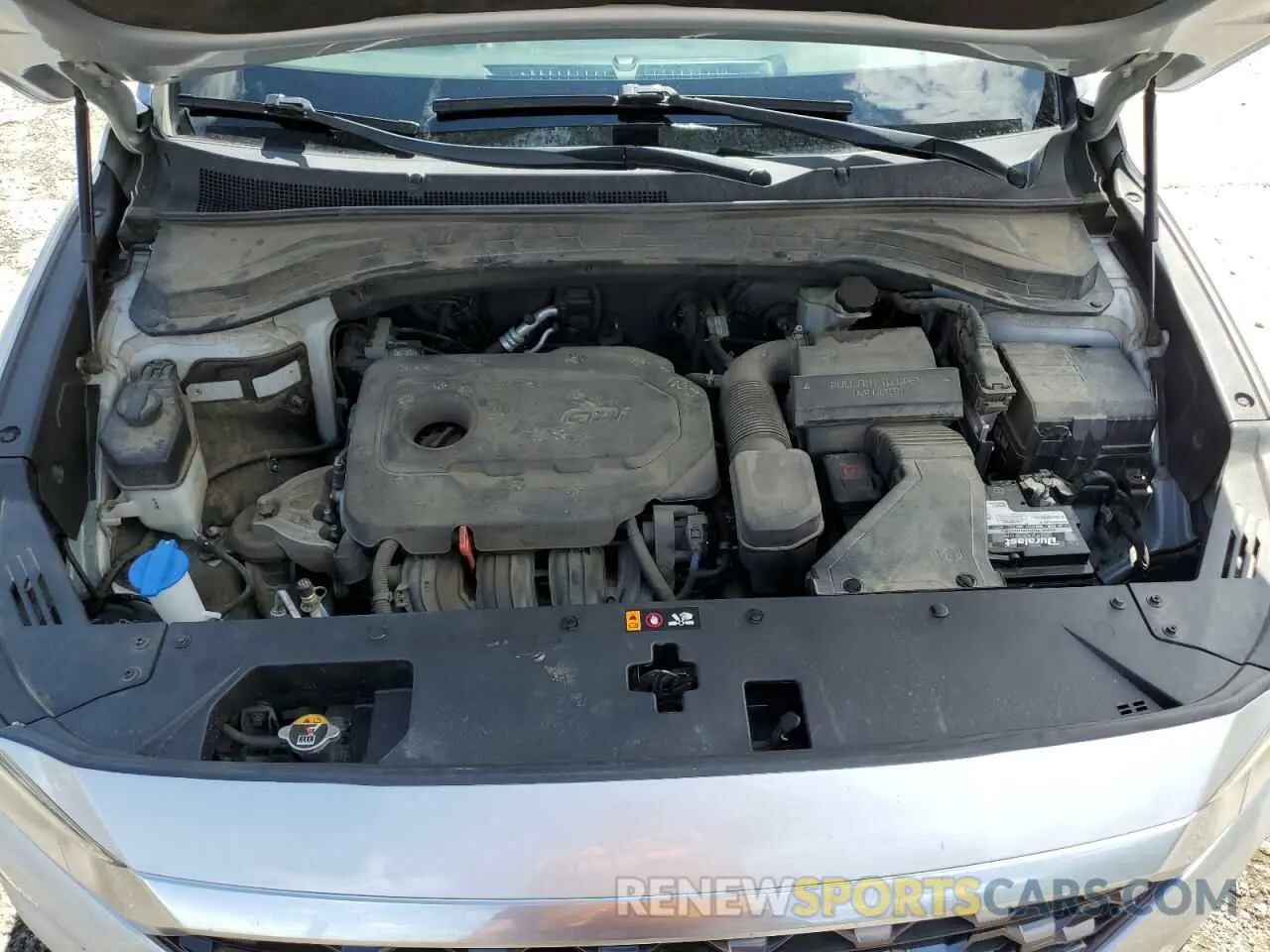 12 Фотография поврежденного автомобиля 5NMS3CAD8KH008692 HYUNDAI SANTA FE 2019