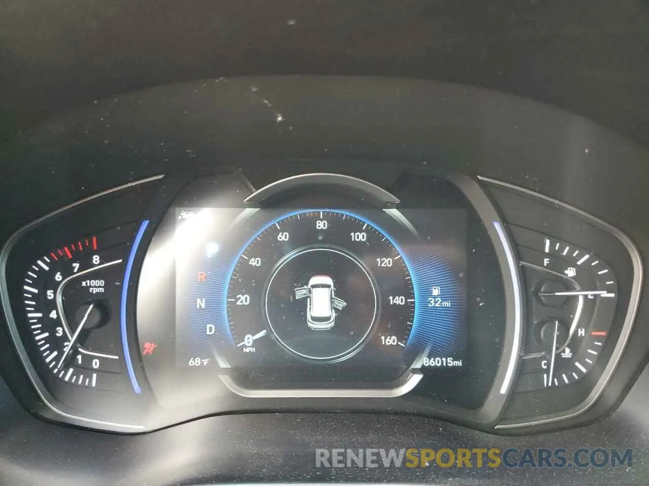 9 Фотография поврежденного автомобиля 5NMS3CAD8KH008692 HYUNDAI SANTA FE 2019