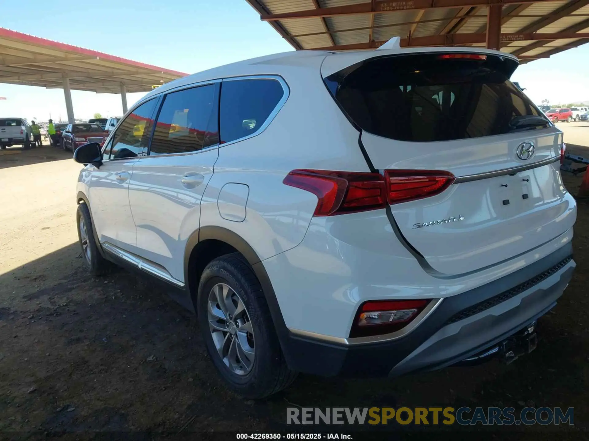 3 Photograph of a damaged car 5NMS3CAD9KH010077 HYUNDAI SANTA FE 2019