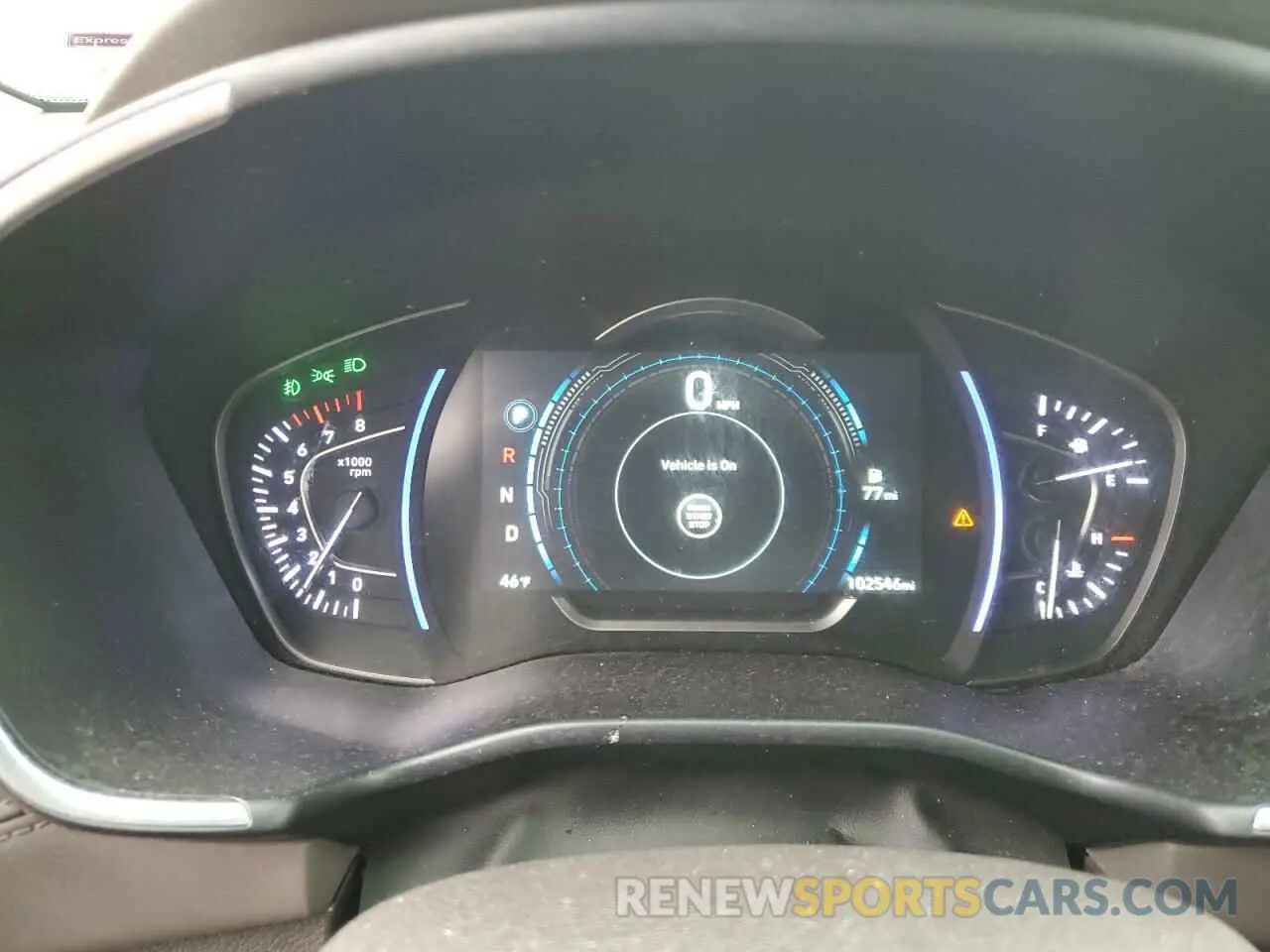 9 Фотография поврежденного автомобиля 5NMS3CAD9KH015604 HYUNDAI SANTA FE 2019