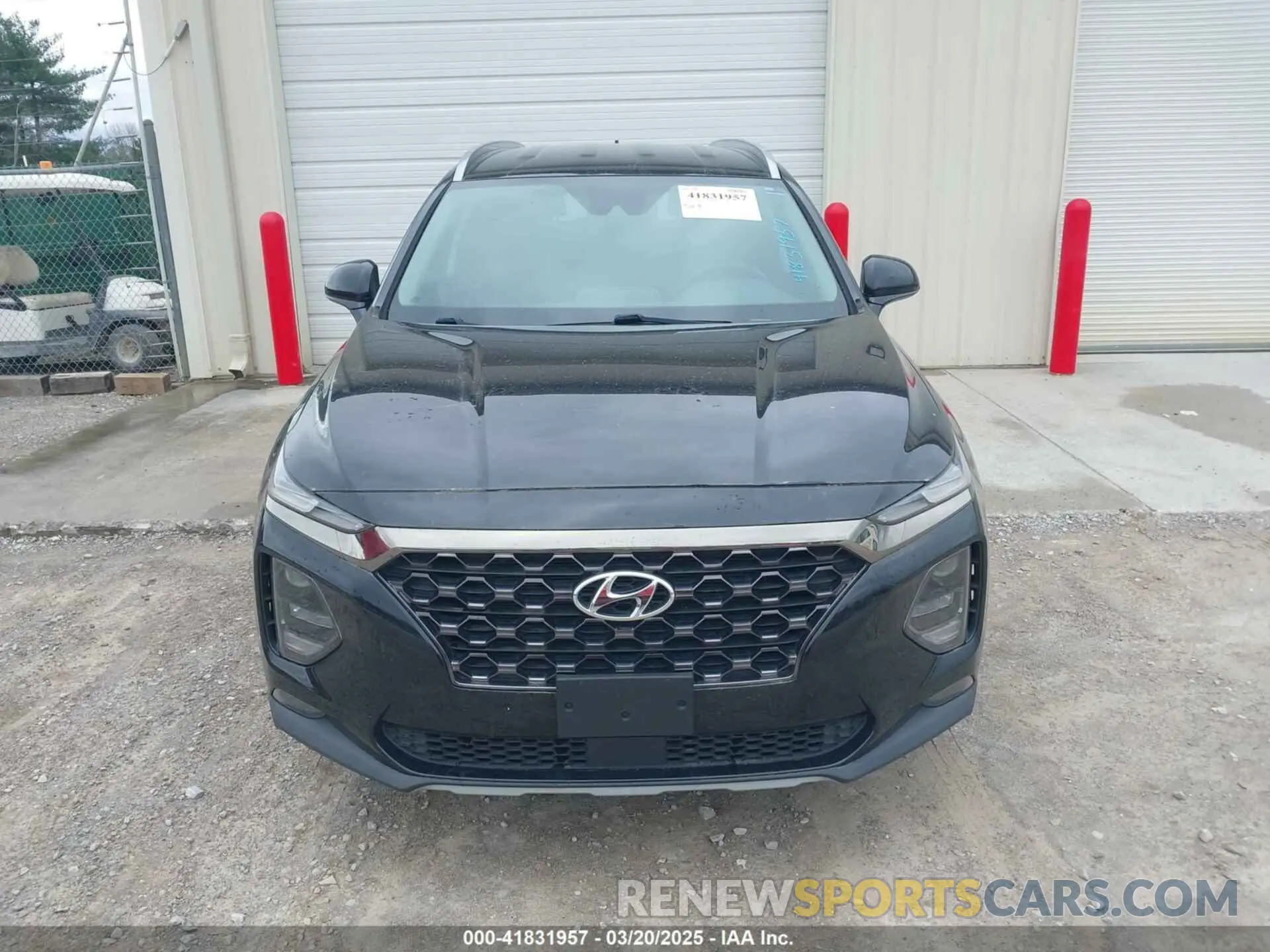 12 Photograph of a damaged car 5NMS3CAD9KH053446 HYUNDAI SANTA FE 2019