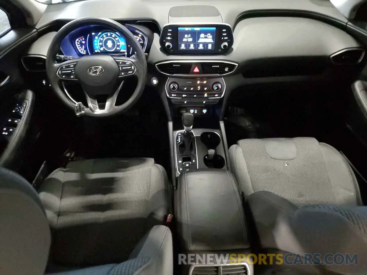 8 Photograph of a damaged car 5NMS3CADXKH073317 HYUNDAI SANTA FE 2019