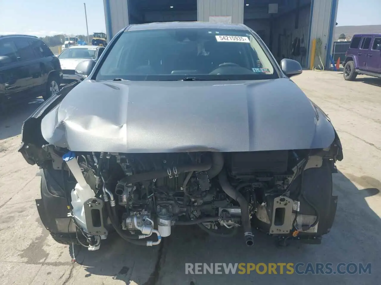 5 Photograph of a damaged car 5NMS3CADXKH092482 HYUNDAI SANTA FE 2019