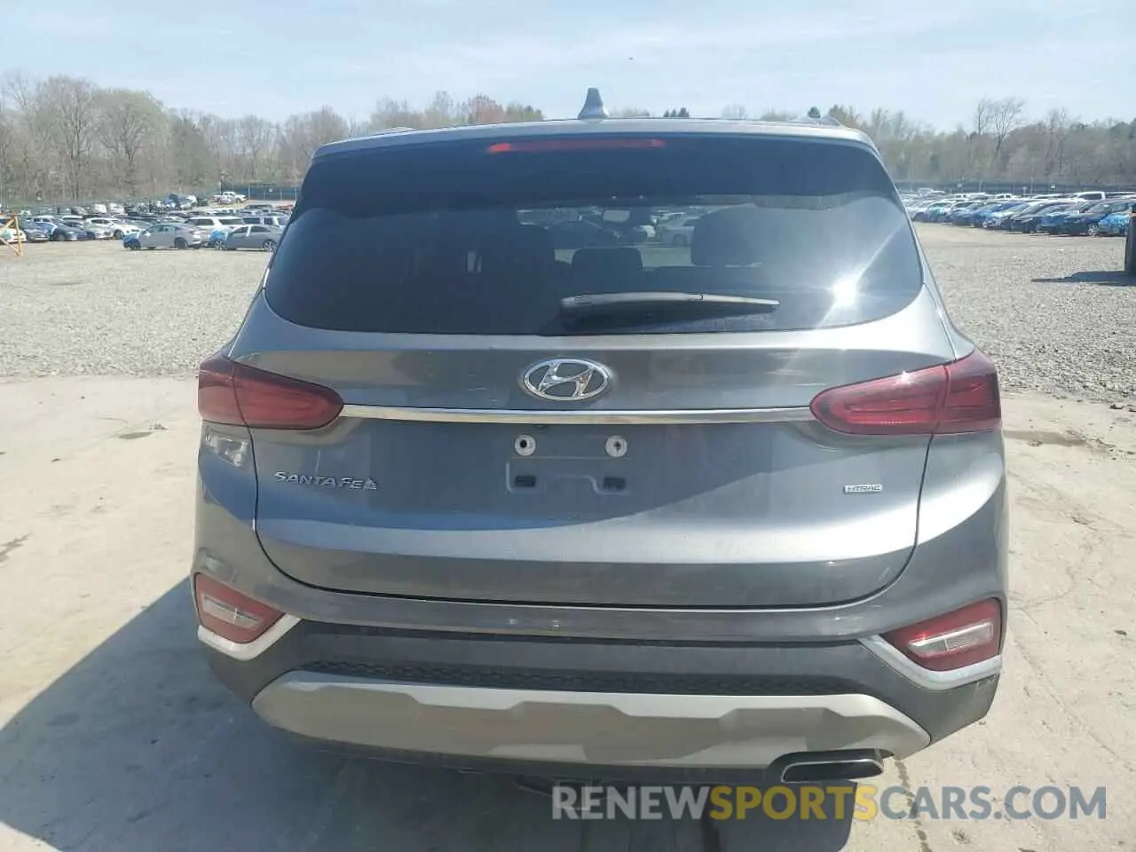 6 Photograph of a damaged car 5NMS3CADXKH092482 HYUNDAI SANTA FE 2019