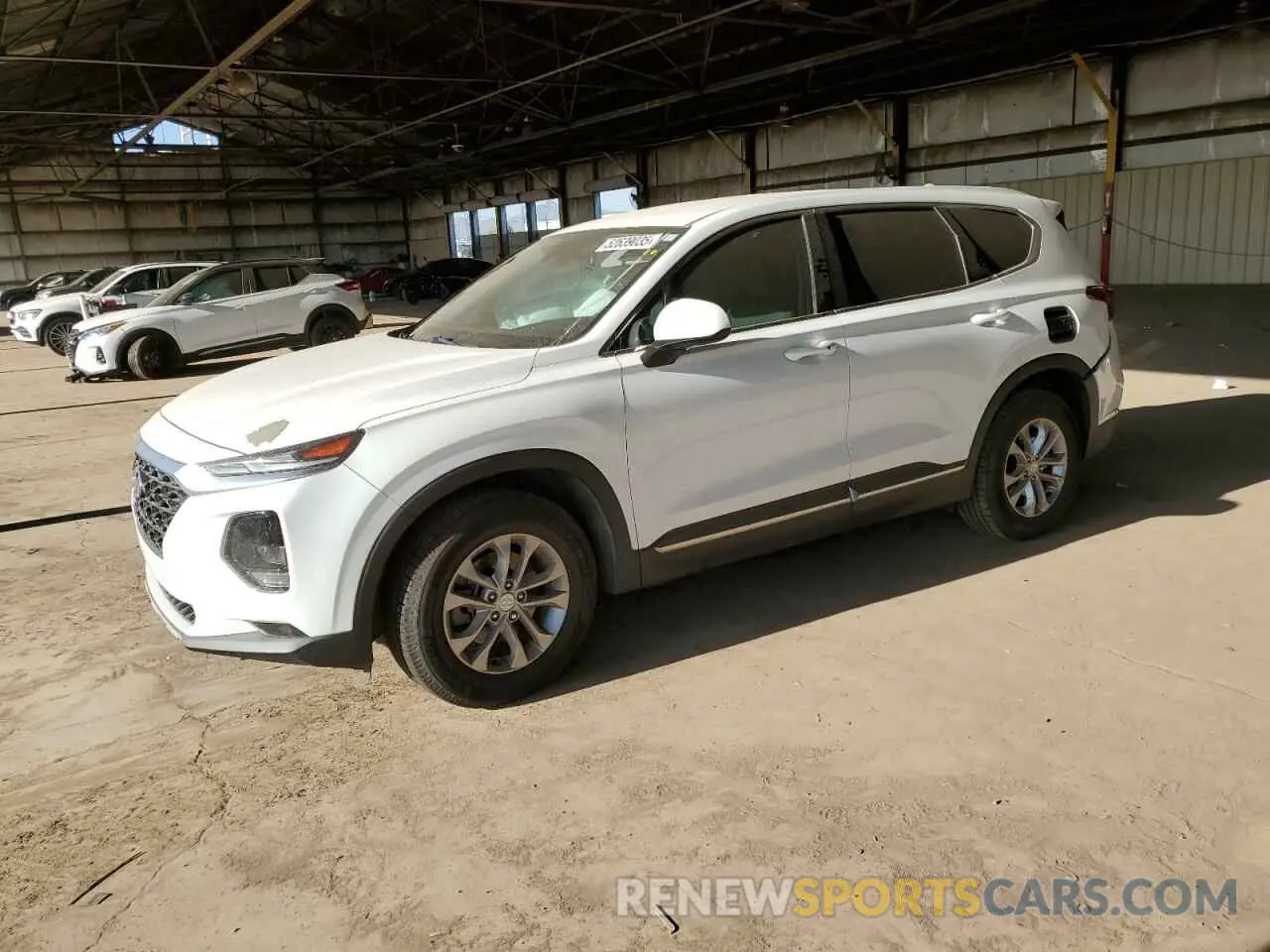 1 Фотография поврежденного автомобиля 5NMS3CADXKH099299 HYUNDAI SANTA FE 2019