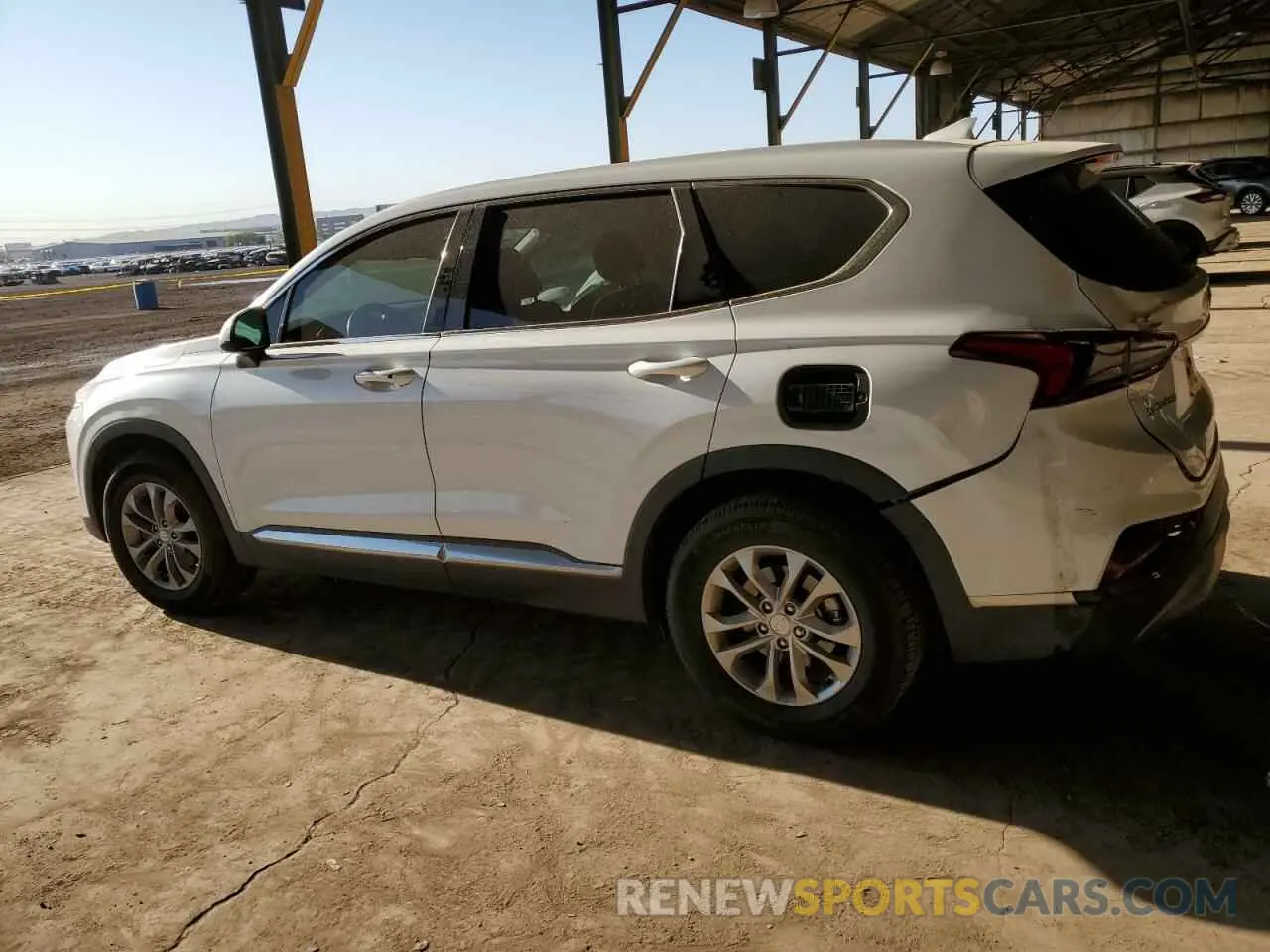 2 Фотография поврежденного автомобиля 5NMS3CADXKH099299 HYUNDAI SANTA FE 2019