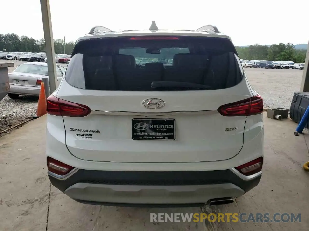 6 Photograph of a damaged car 5NMS53AA1KH033627 HYUNDAI SANTA FE 2019
