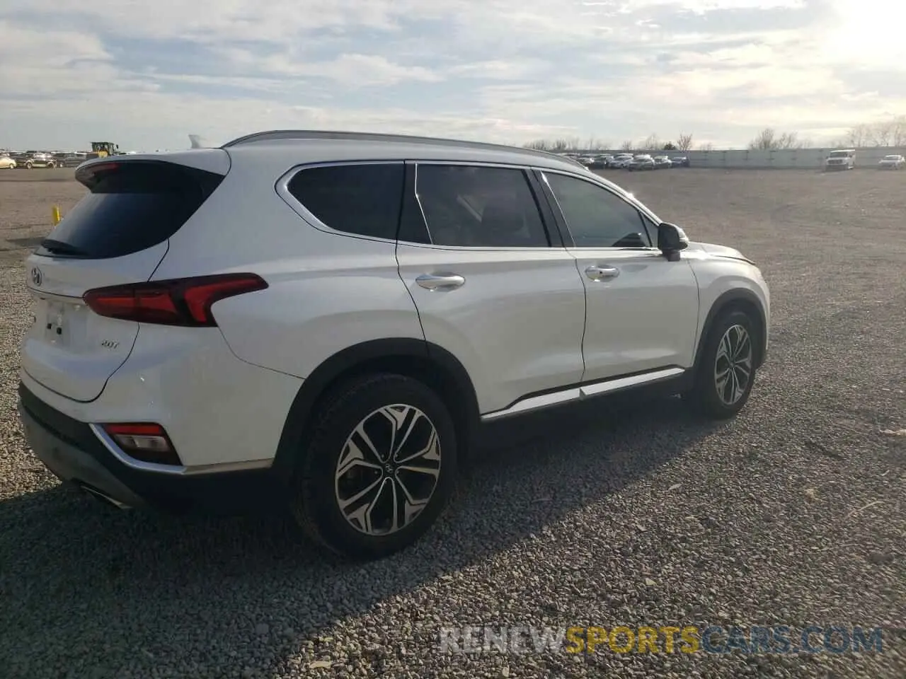 3 Photograph of a damaged car 5NMS53AA1KH059564 HYUNDAI SANTA FE 2019