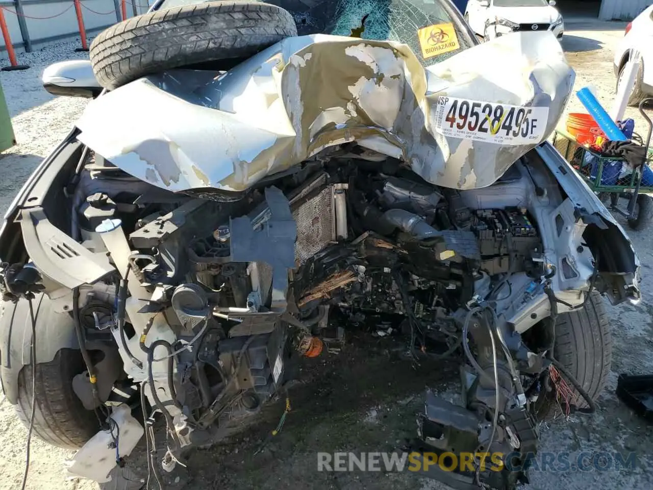 13 Photograph of a damaged car 5NMS53AA6KH023997 HYUNDAI SANTA FE 2019