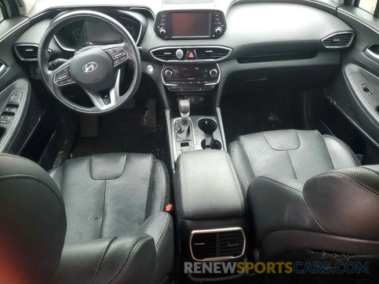 8 Photograph of a damaged car 5NMS53AD2KH027877 HYUNDAI SANTA FE 2019