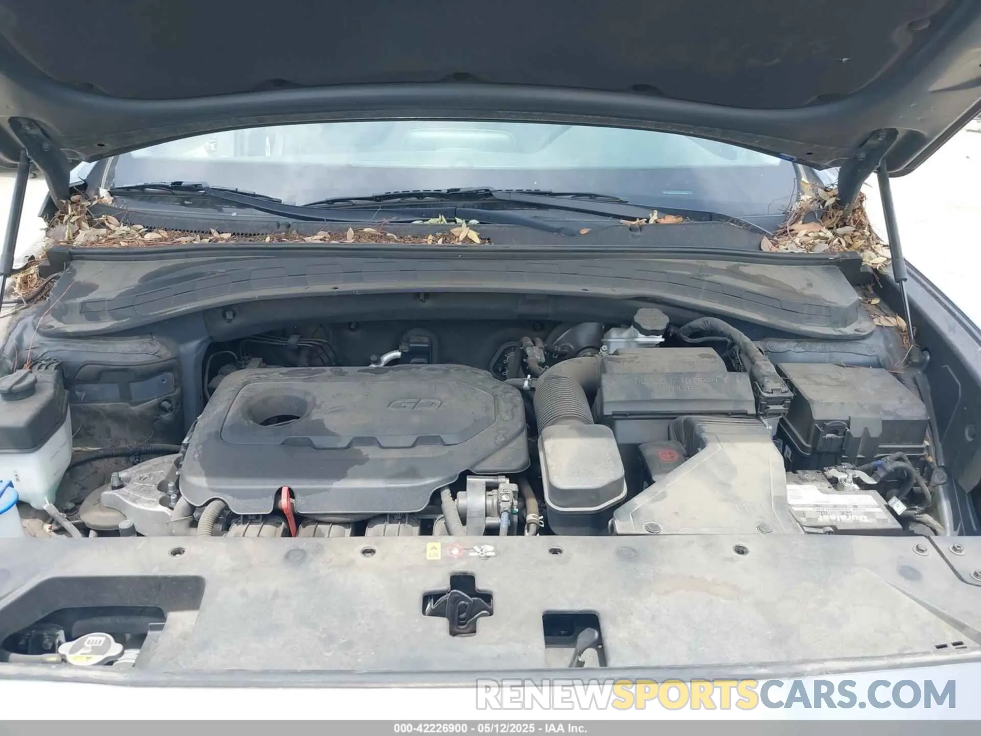 10 Photograph of a damaged car 5NMS53AD2KH088517 HYUNDAI SANTA FE 2019