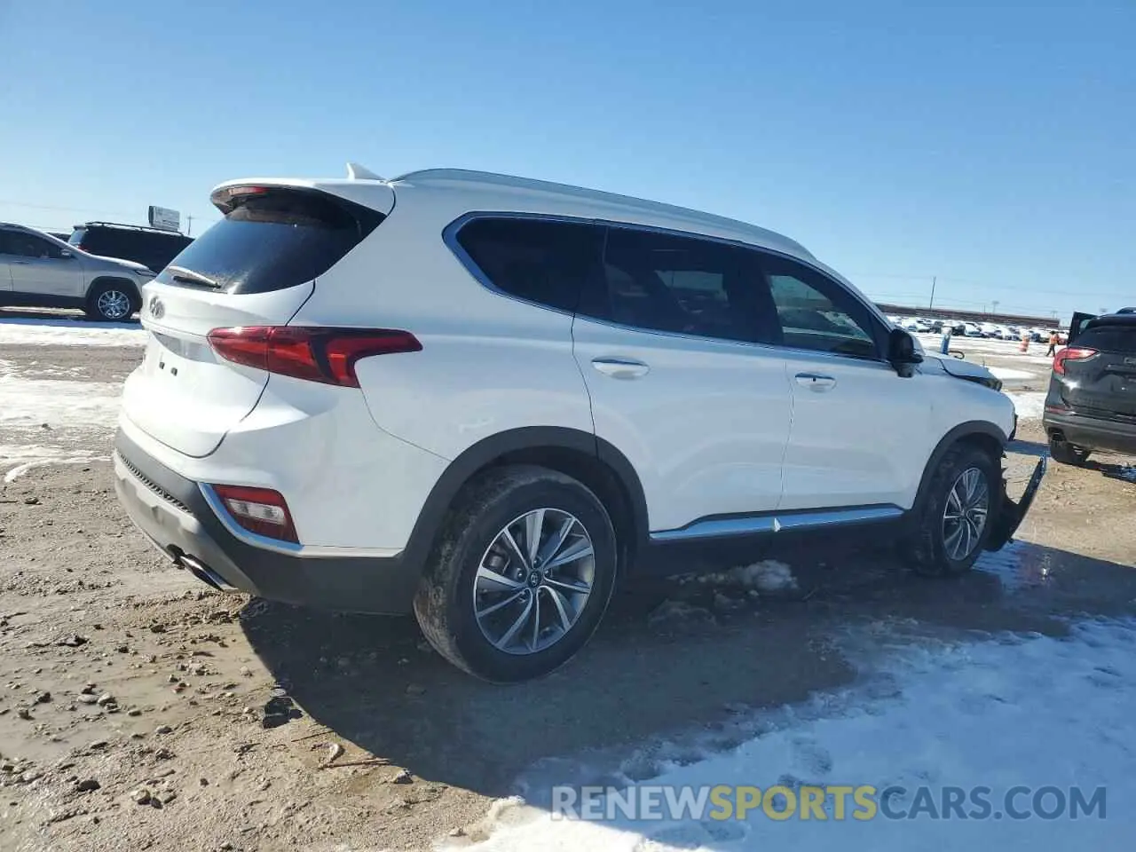 3 Фотография поврежденного автомобиля 5NMS53AD3KH094326 HYUNDAI SANTA FE 2019