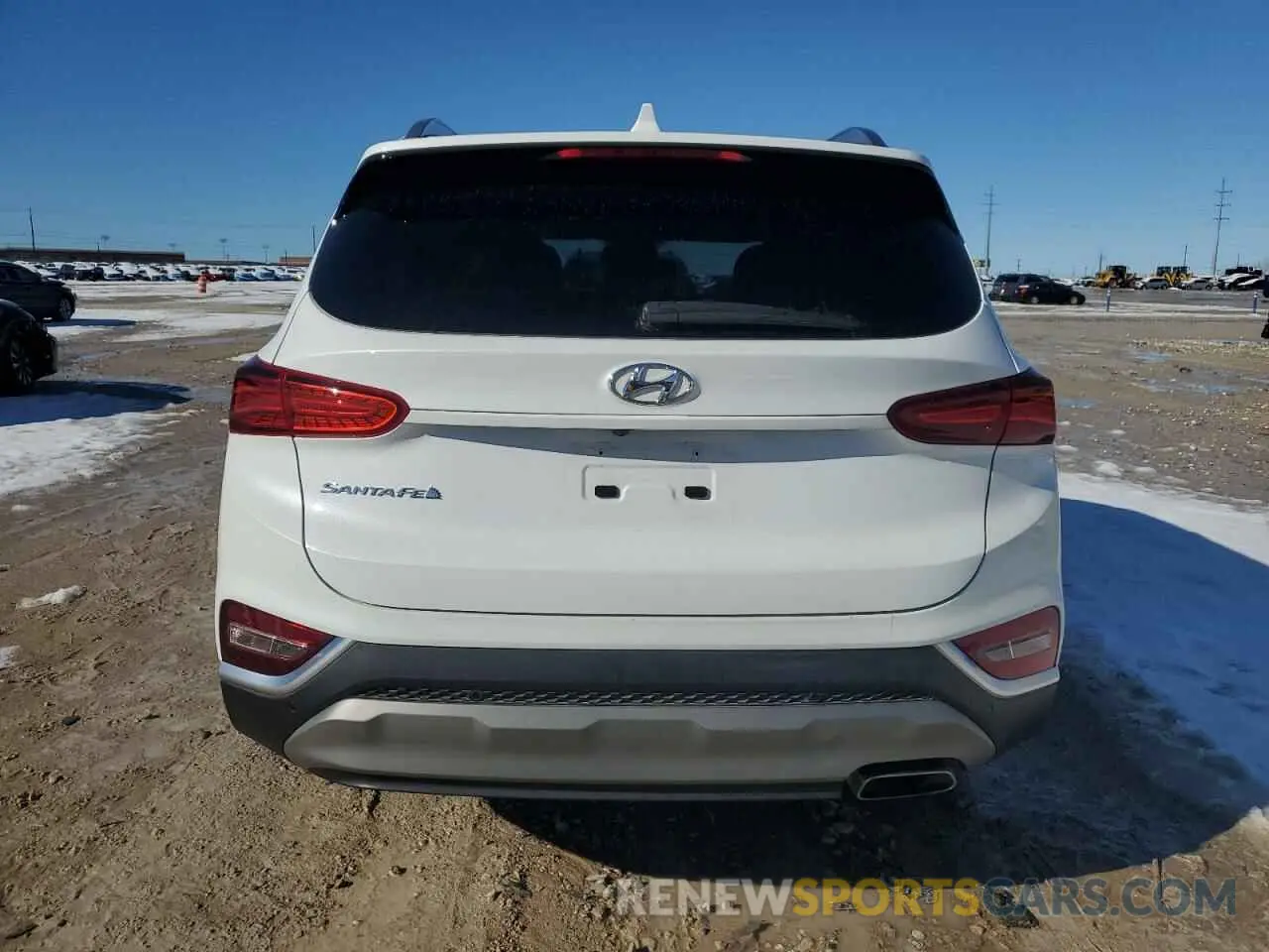 6 Фотография поврежденного автомобиля 5NMS53AD3KH094326 HYUNDAI SANTA FE 2019