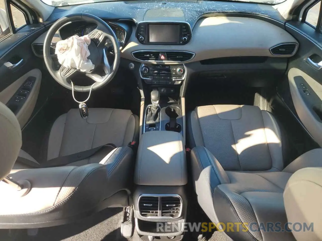 8 Фотография поврежденного автомобиля 5NMS53AD3KH094326 HYUNDAI SANTA FE 2019