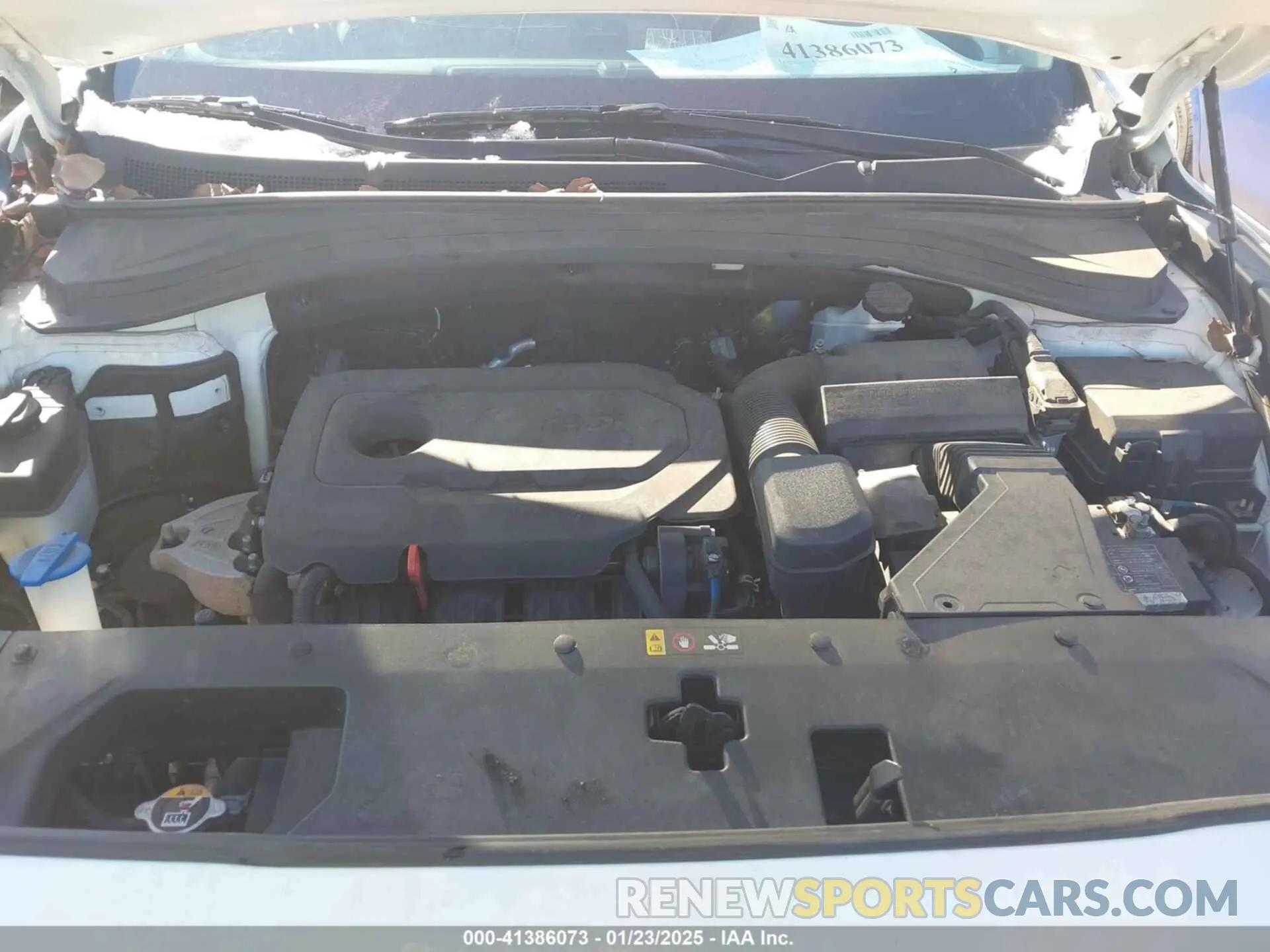 10 Photograph of a damaged car 5NMS53AD3KH131665 HYUNDAI SANTA FE 2019