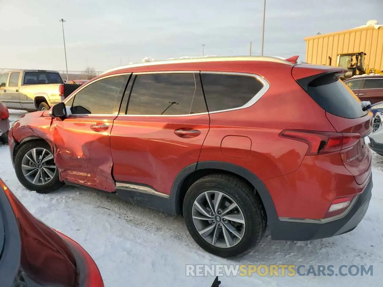 2 Фотография поврежденного автомобиля 5NMS53AD4KH042977 HYUNDAI SANTA FE 2019