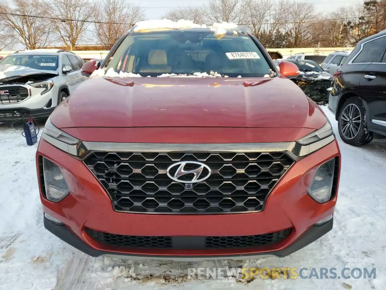 5 Фотография поврежденного автомобиля 5NMS53AD4KH042977 HYUNDAI SANTA FE 2019