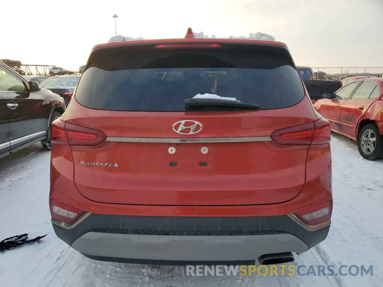 6 Фотография поврежденного автомобиля 5NMS53AD4KH042977 HYUNDAI SANTA FE 2019