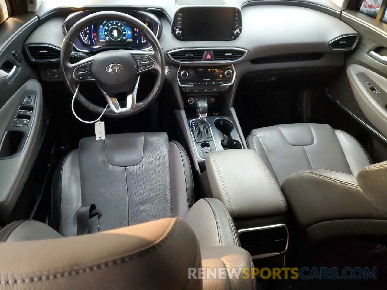 8 Фотография поврежденного автомобиля 5NMS53AD4KH042977 HYUNDAI SANTA FE 2019