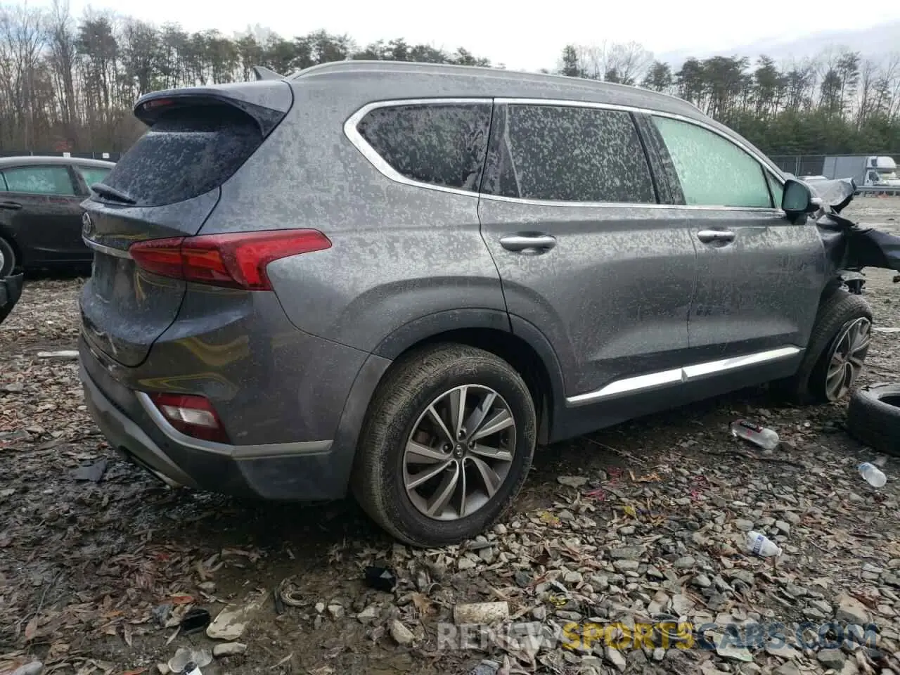 3 Photograph of a damaged car 5NMS53AD5KH003380 HYUNDAI SANTA FE 2019