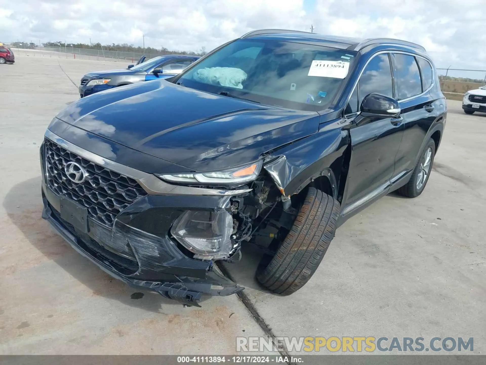 6 Фотография поврежденного автомобиля 5NMS53AD7KH068408 HYUNDAI SANTA FE 2019