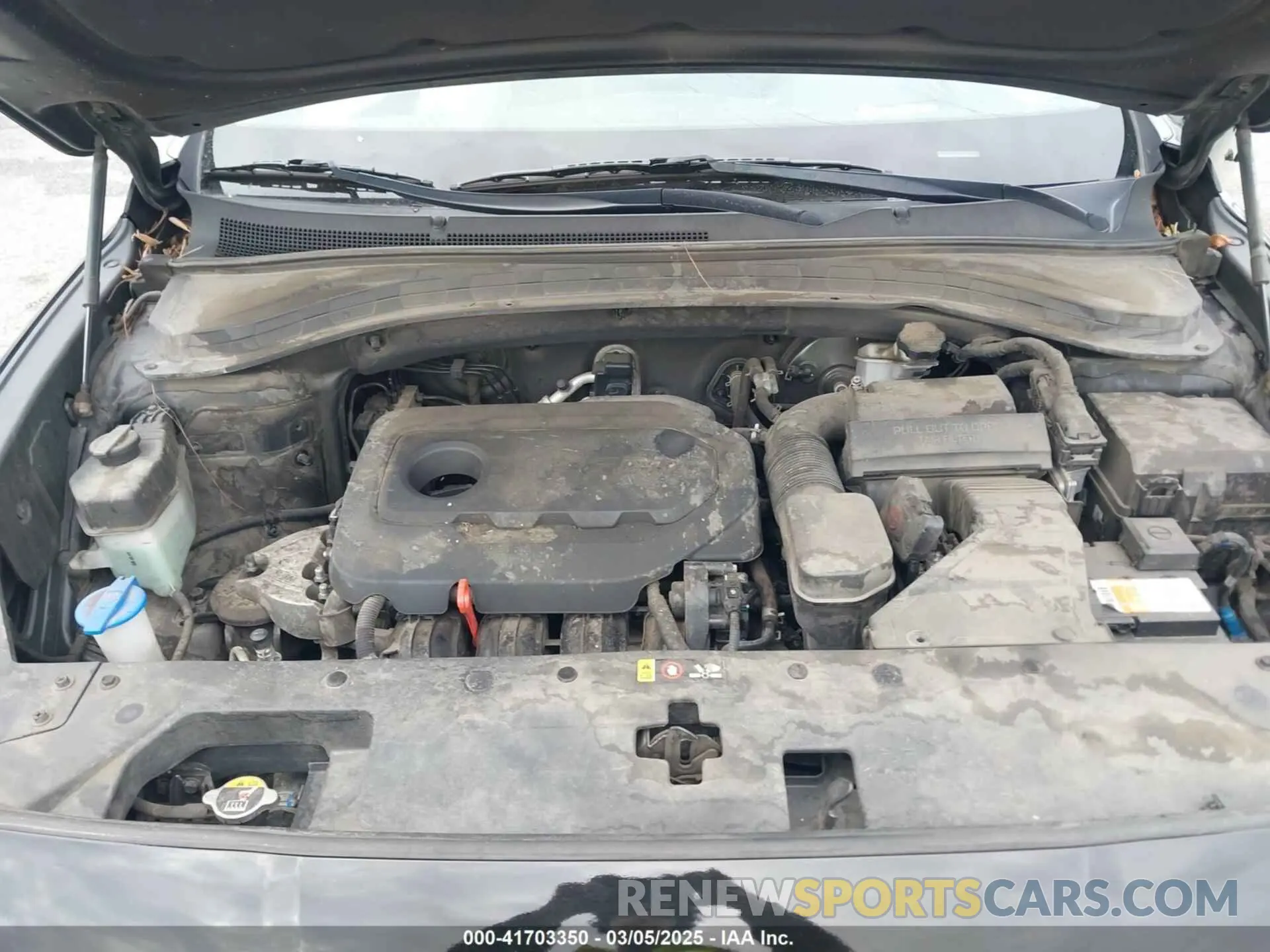 10 Фотография поврежденного автомобиля 5NMS53AD9KH048127 HYUNDAI SANTA FE 2019