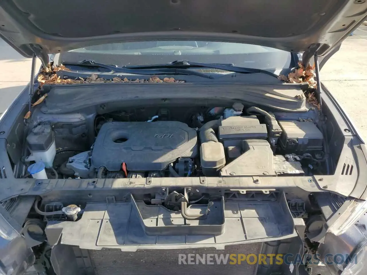 12 Photograph of a damaged car 5NMS53AD9KH088823 HYUNDAI SANTA FE 2019