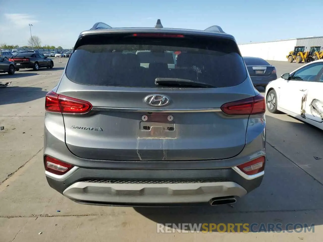6 Photograph of a damaged car 5NMS53AD9KH088823 HYUNDAI SANTA FE 2019