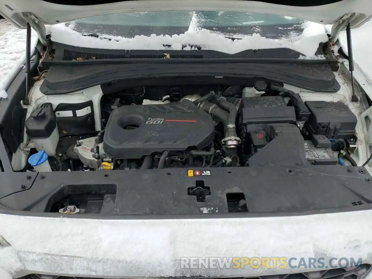 12 Photograph of a damaged car 5NMS5CAA0KH085346 HYUNDAI SANTA FE 2019