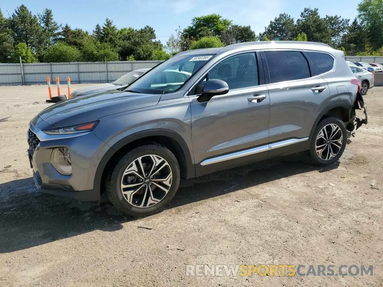 1 Фотография поврежденного автомобиля 5NMS5CAA1KH028282 HYUNDAI SANTA FE 2019