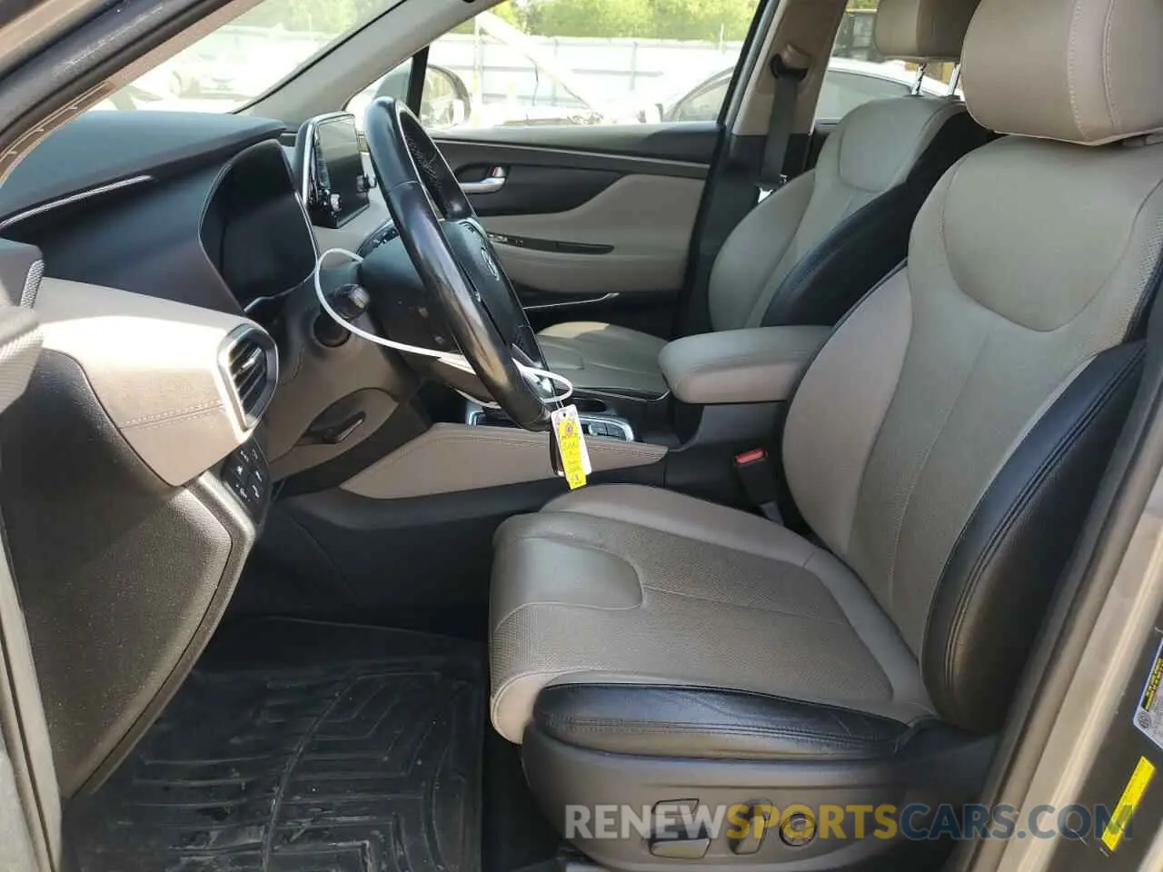 7 Фотография поврежденного автомобиля 5NMS5CAA1KH028282 HYUNDAI SANTA FE 2019