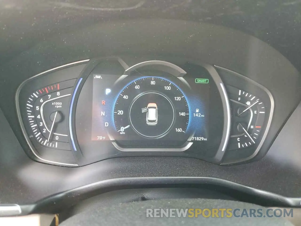 9 Фотография поврежденного автомобиля 5NMS5CAA1KH028282 HYUNDAI SANTA FE 2019