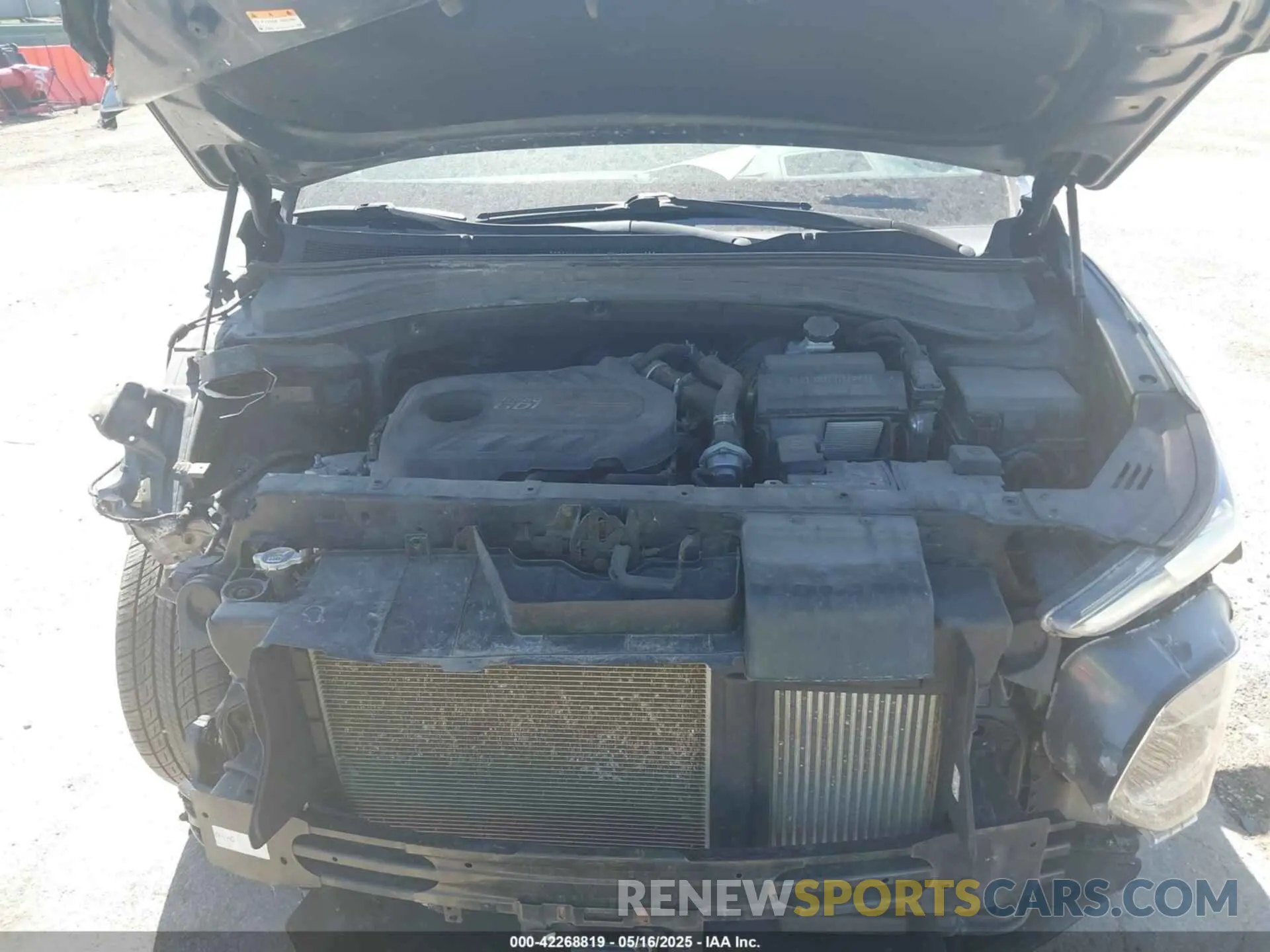 10 Фотография поврежденного автомобиля 5NMS5CAA1KH076297 HYUNDAI SANTA FE 2019