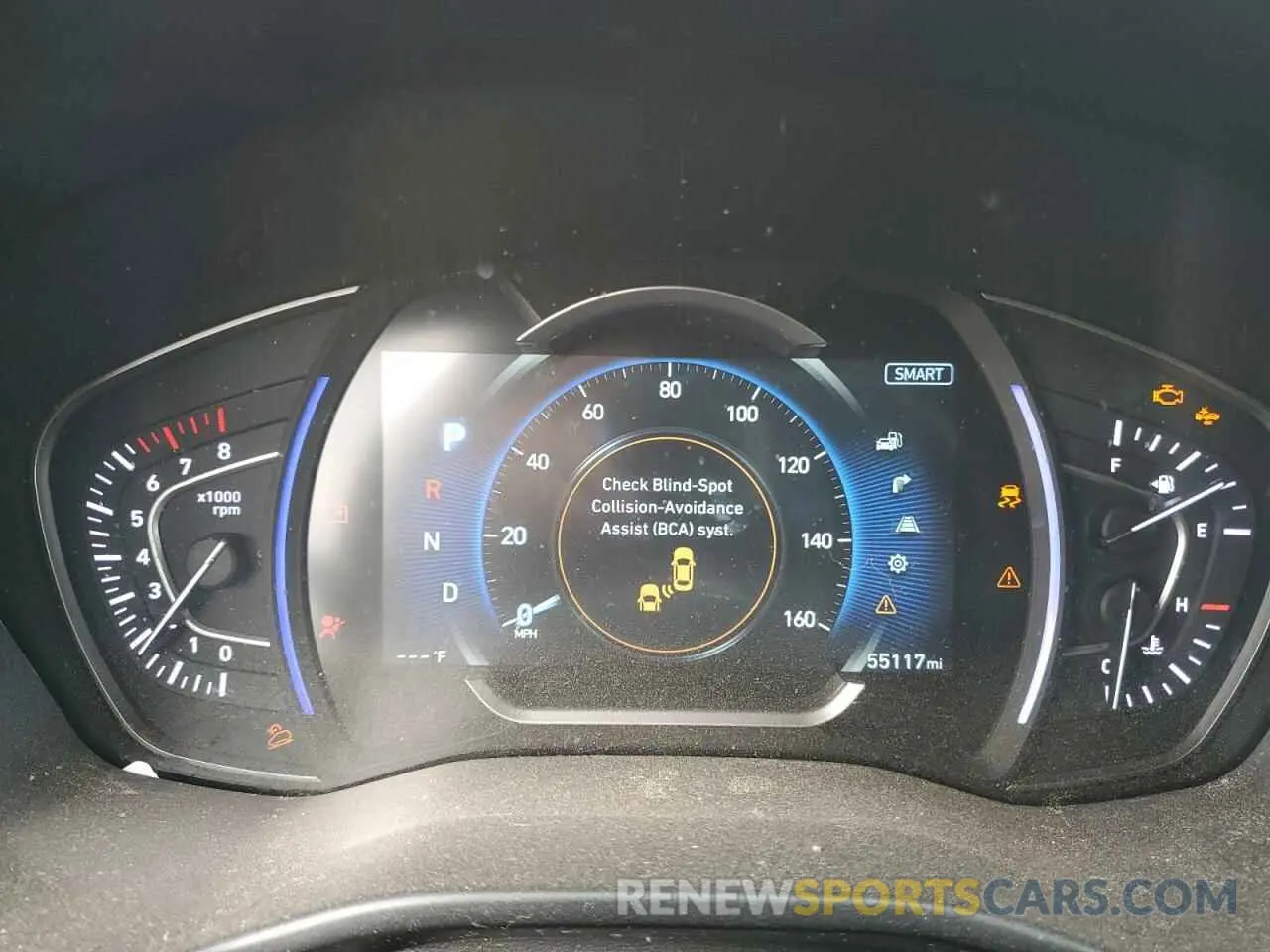 9 Photograph of a damaged car 5NMS5CAA1KH083346 HYUNDAI SANTA FE 2019