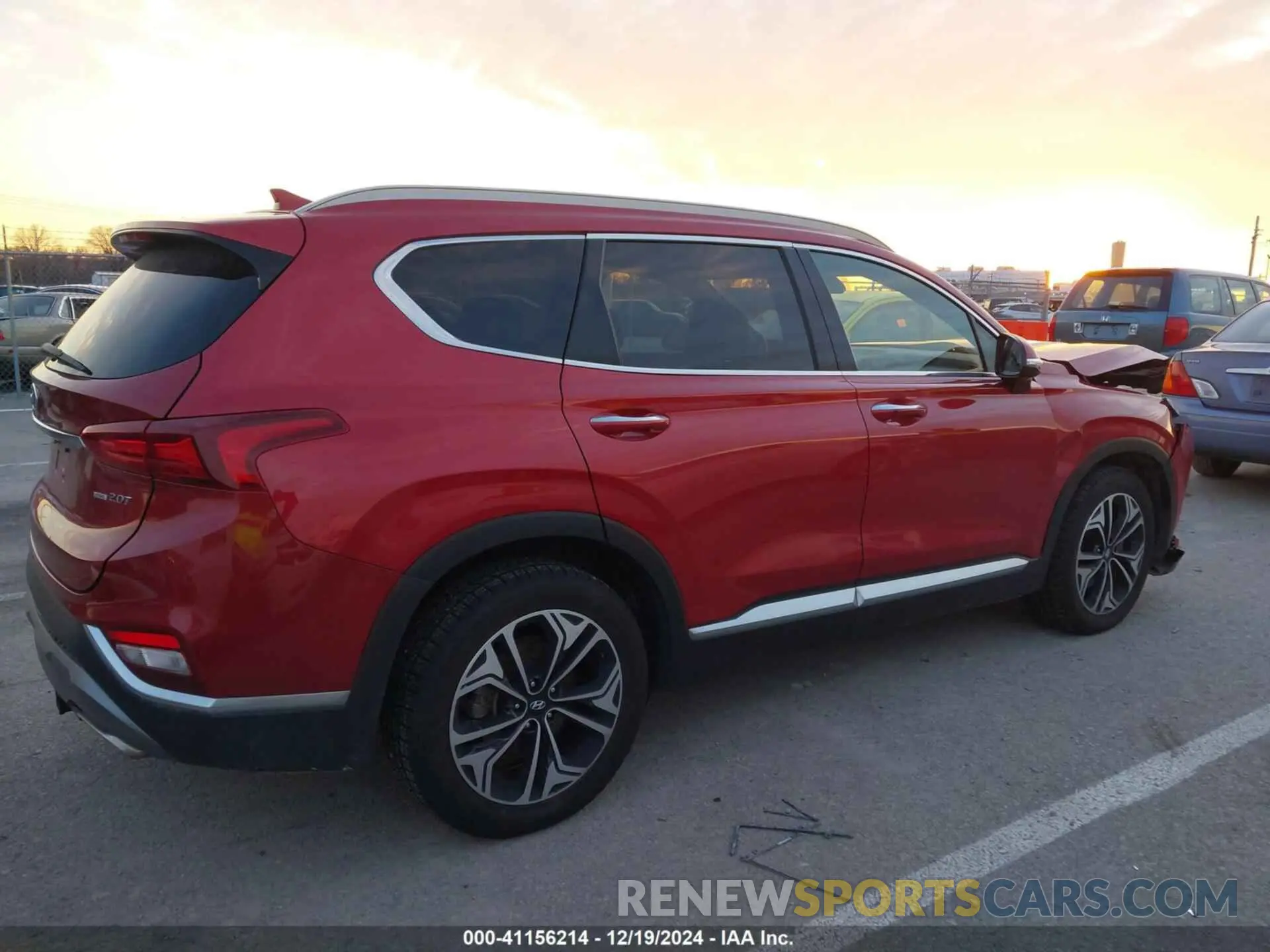 14 Фотография поврежденного автомобиля 5NMS5CAA4KH105145 HYUNDAI SANTA FE 2019