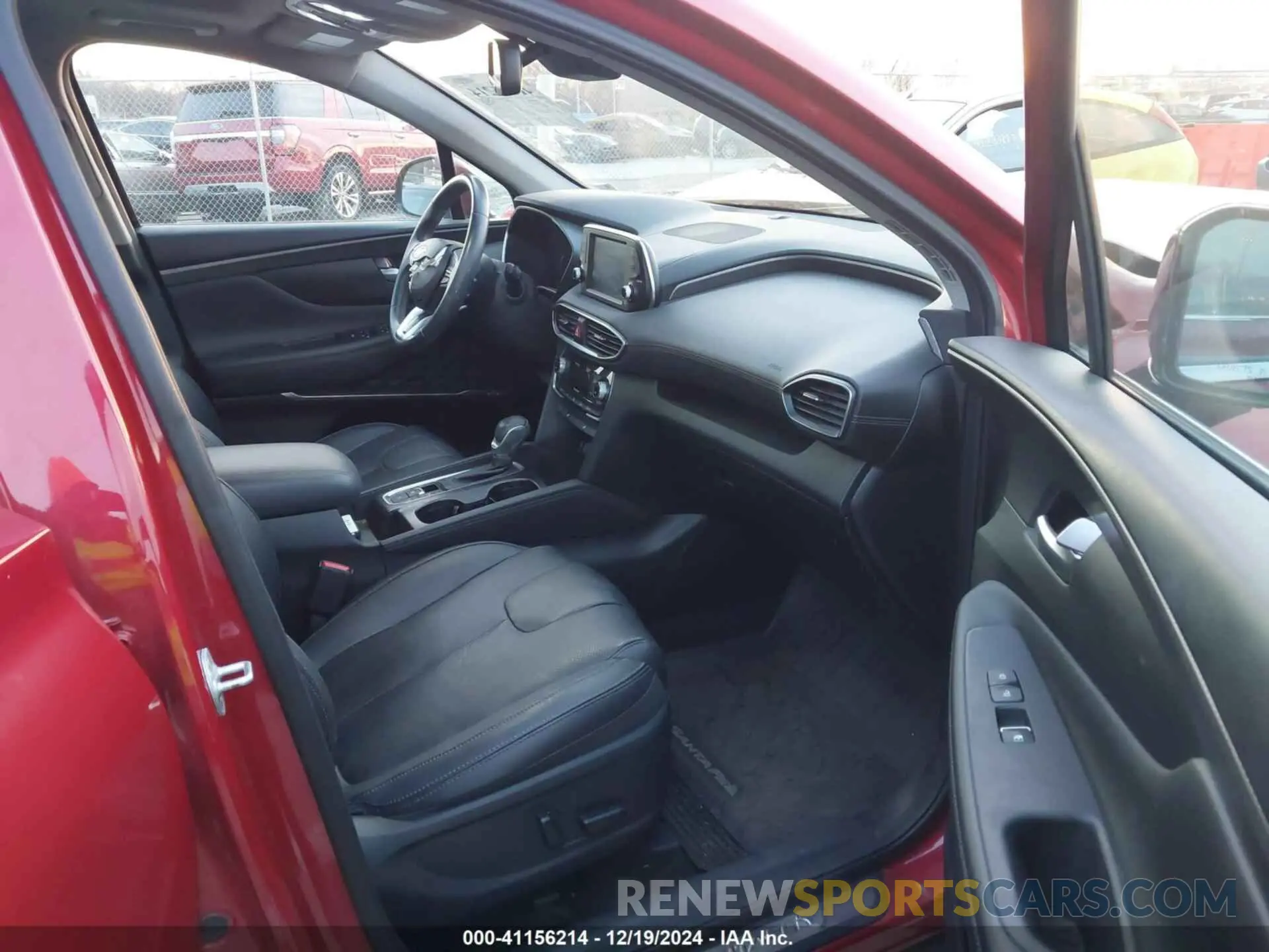 5 Фотография поврежденного автомобиля 5NMS5CAA4KH105145 HYUNDAI SANTA FE 2019