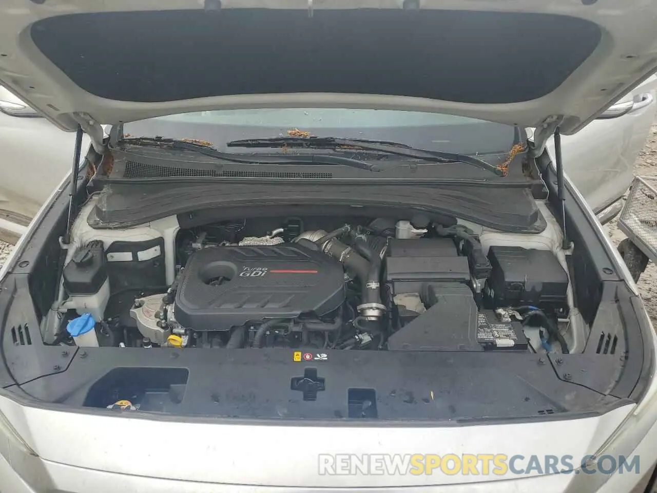 12 Photograph of a damaged car 5NMS5CAA6KH101453 HYUNDAI SANTA FE 2019