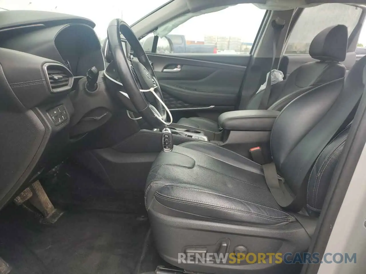 7 Photograph of a damaged car 5NMS5CAA6KH101453 HYUNDAI SANTA FE 2019
