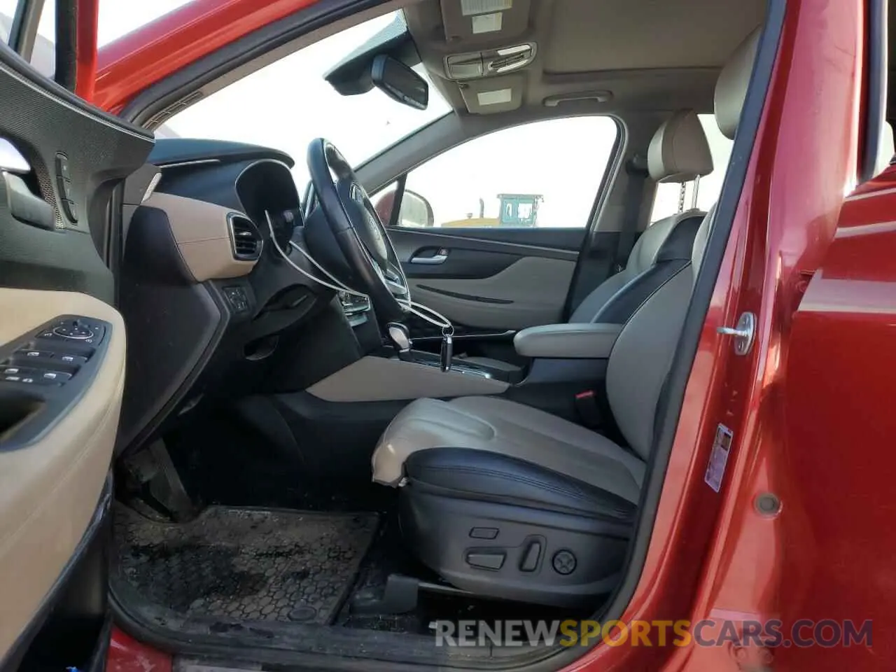 7 Photograph of a damaged car 5NMS5CAA8KH063336 HYUNDAI SANTA FE 2019