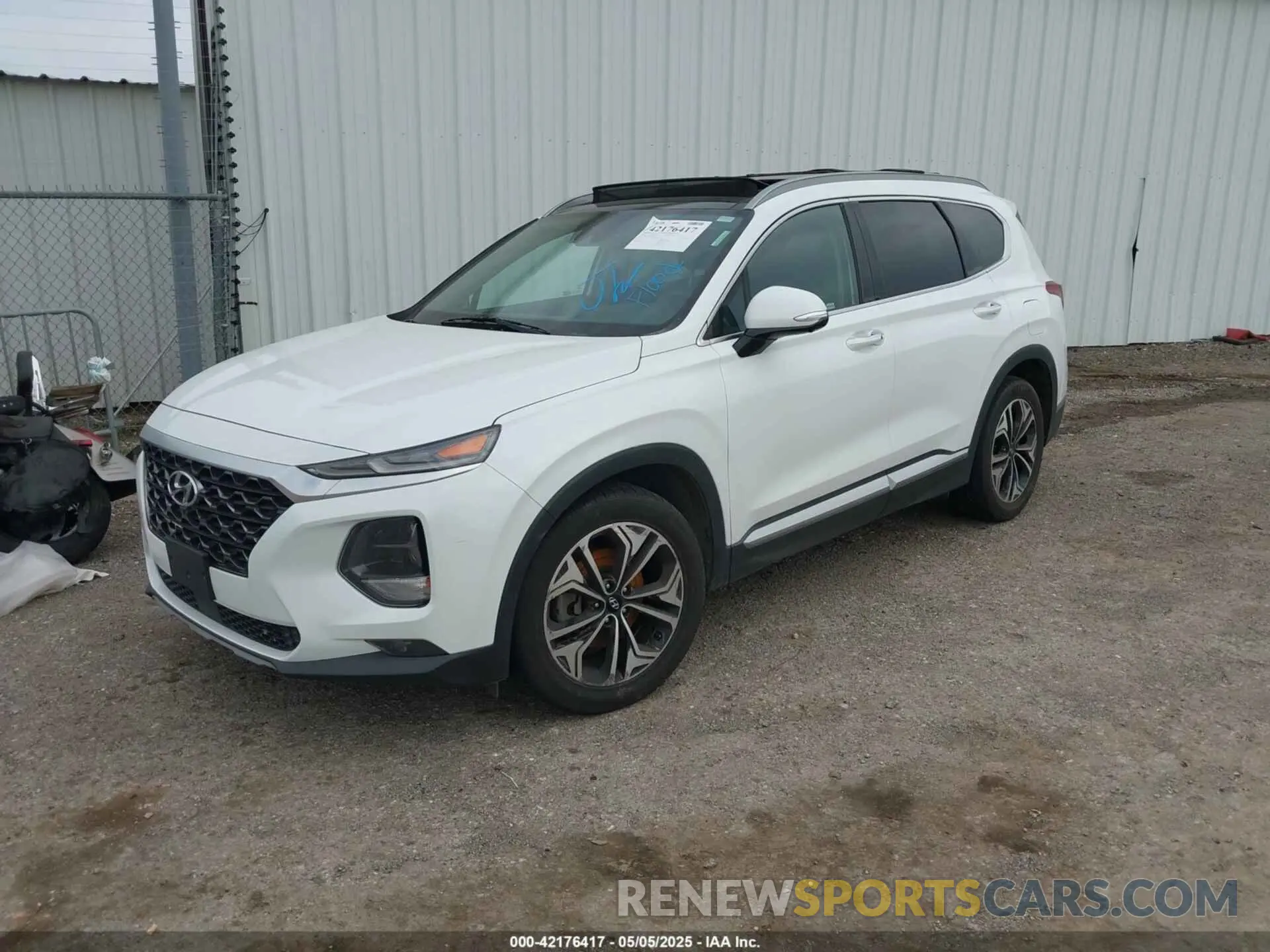 2 Фотография поврежденного автомобиля 5NMS5CAA9KH032029 HYUNDAI SANTA FE 2019