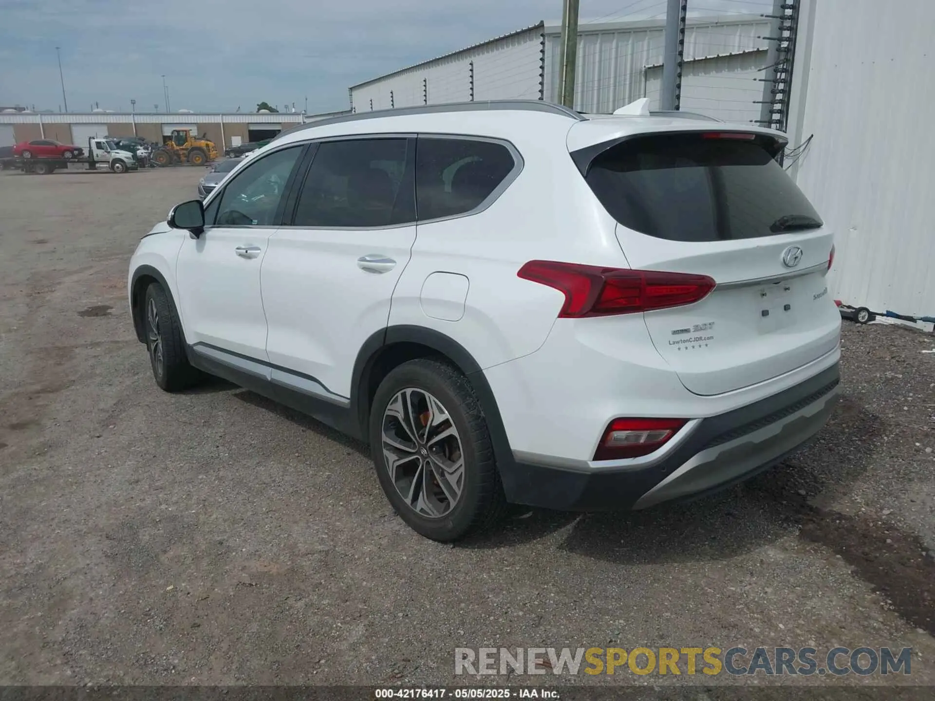 3 Фотография поврежденного автомобиля 5NMS5CAA9KH032029 HYUNDAI SANTA FE 2019