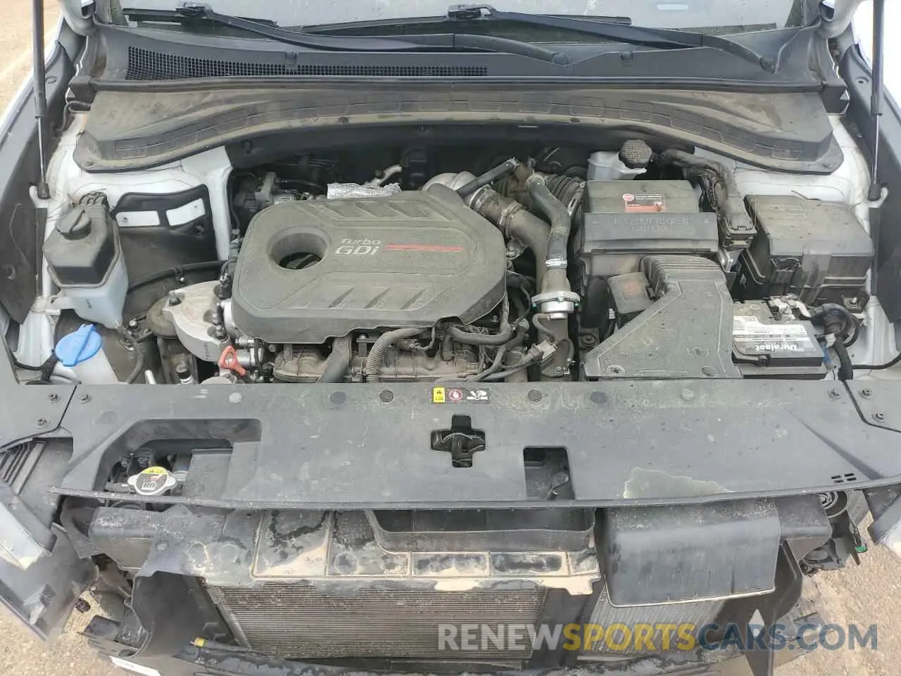 12 Photograph of a damaged car 5NMS5CAAXKH018883 HYUNDAI SANTA FE 2019