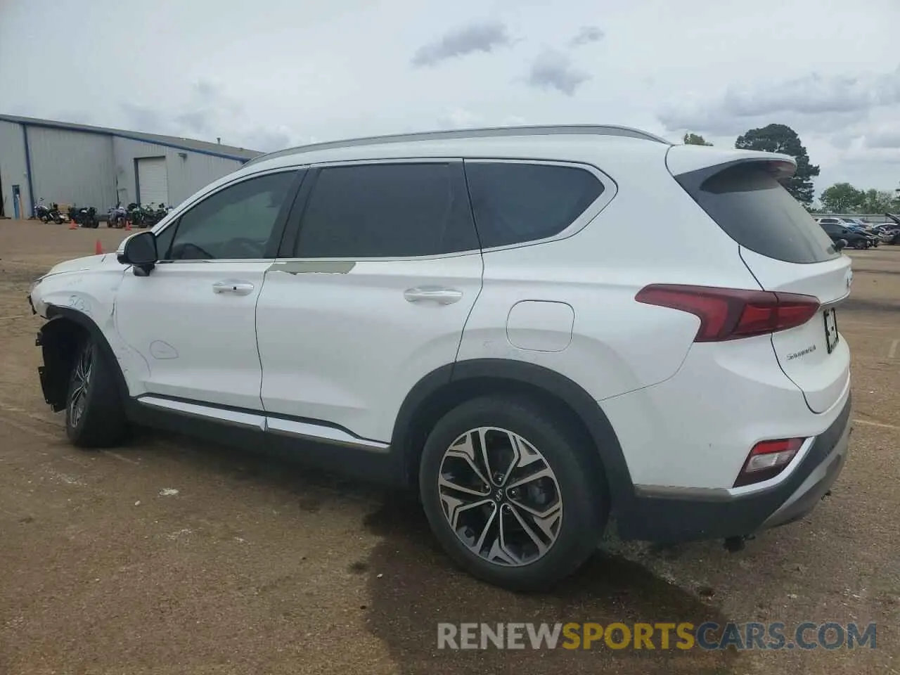 2 Photograph of a damaged car 5NMS5CAAXKH018883 HYUNDAI SANTA FE 2019