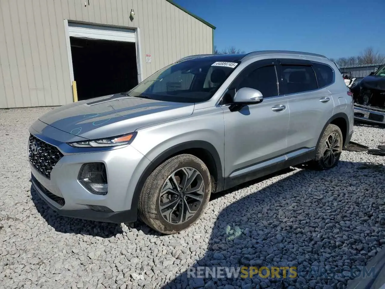 1 Фотография поврежденного автомобиля 5NMS5CAAXKH021184 HYUNDAI SANTA FE 2019