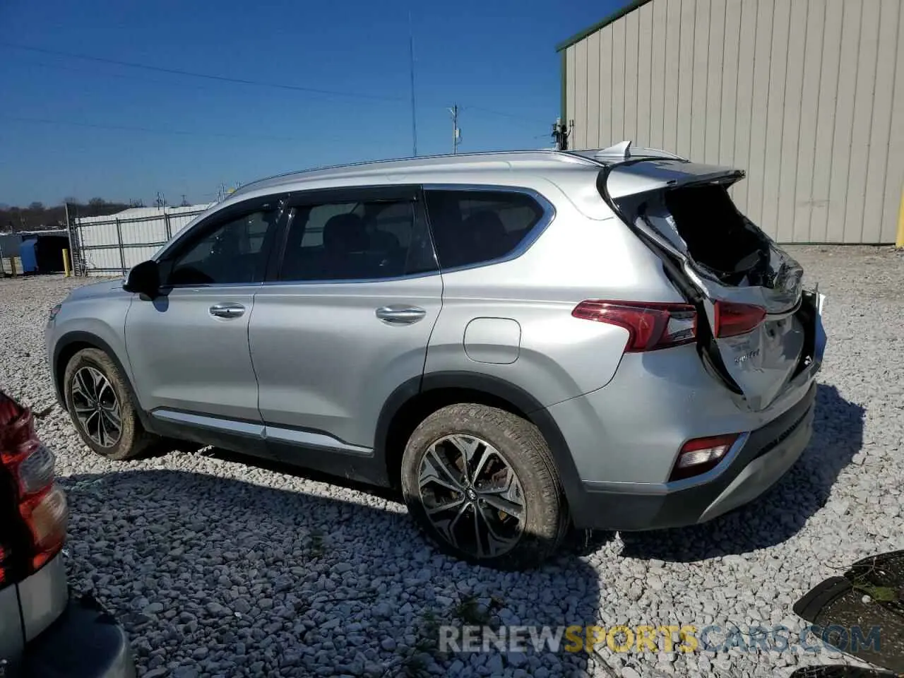 2 Фотография поврежденного автомобиля 5NMS5CAAXKH021184 HYUNDAI SANTA FE 2019