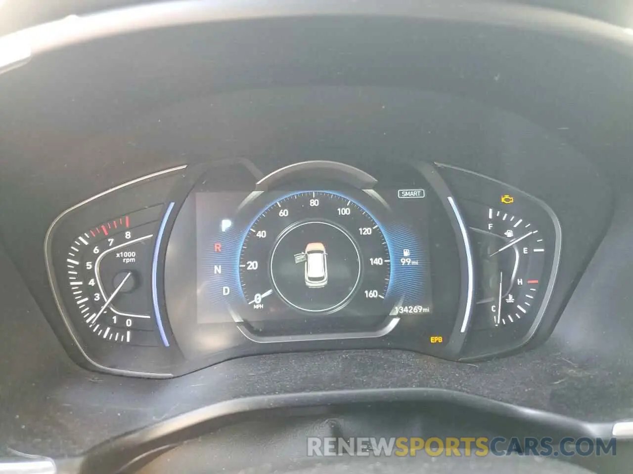 9 Фотография поврежденного автомобиля 5NMS5CAAXKH021184 HYUNDAI SANTA FE 2019
